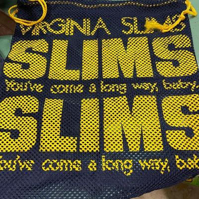Lot of Vintage Collectible Bags: McDonalds, Virginia Slims Etc
