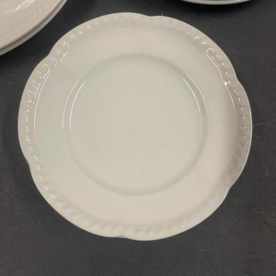 Lot of White Dinnerware