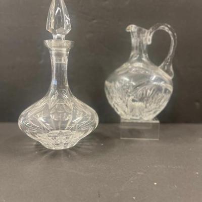 Pair of Crystal Decanters