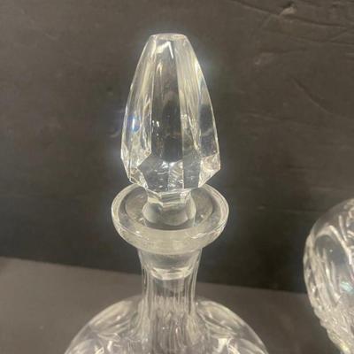 Pair of Crystal Decanters
