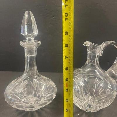 Pair of Crystal Decanters