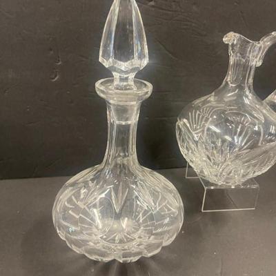 Pair of Crystal Decanters