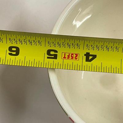 Crate & Barrel Luli Sanchez Large Round Charger & Matching Bowl