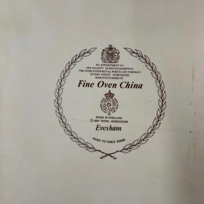 Royal Worcester Evesham Tart Pan, II