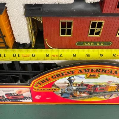 New Bright Great American Express Train Set