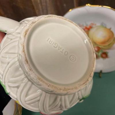 Lot of Fruit Themed Porcelain
