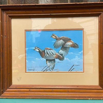 Phillip Crowe Signed Duck Print