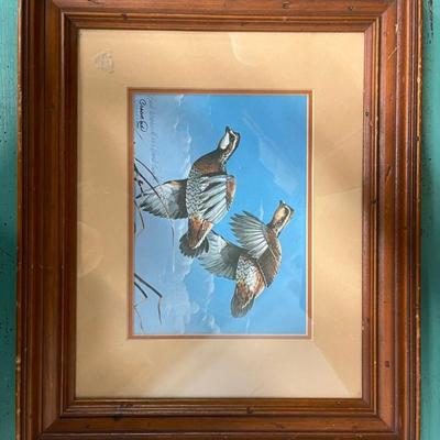 Phillip Crowe Signed Duck Print
