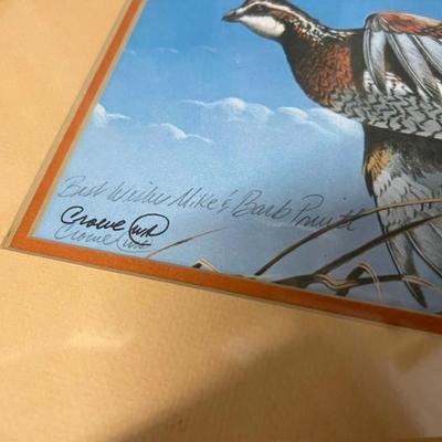 Phillip Crowe Signed Duck Print