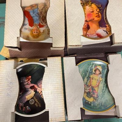 Lot of Collector's Plates: Annie & Norman Rockwell