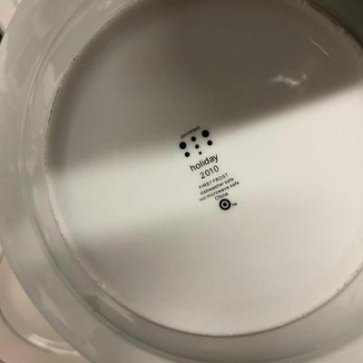 Lot of Snowflake Dishes