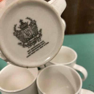 Lot of Snowflake Dishes
