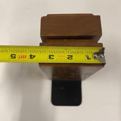 Pair of Lasercraft Nautical Wood Bookends