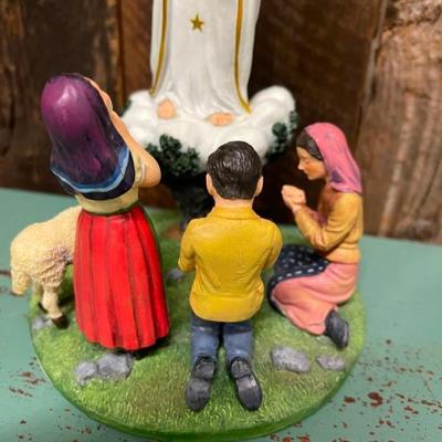 Danbury Mint "Our Lady of Fatima" Figurine.