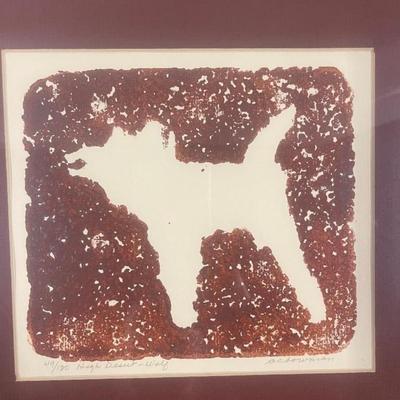 Limited Edition Lithograph, Signed & Numbered