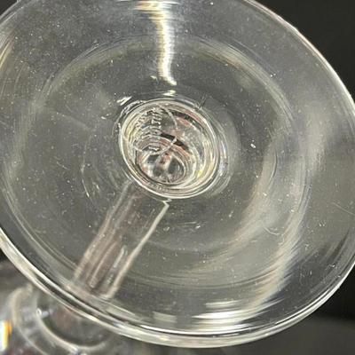 Lot of Clear Glass Barware & Smokey Glass Martini Glasses