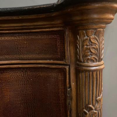 Granite Top Accent Chest