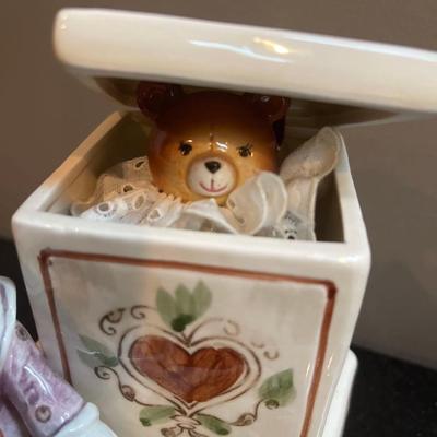 vintage Schmid music box “the entertainer“