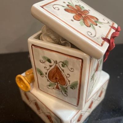 vintage Schmid music box “the entertainer“