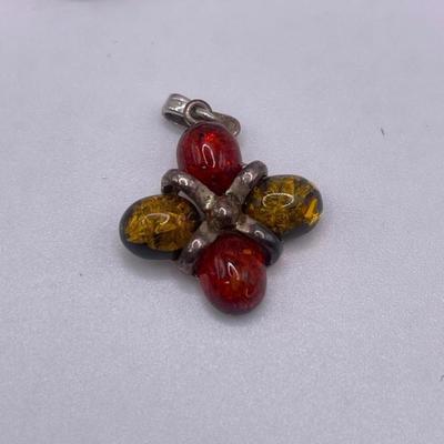 Lot of Sterling Silver & Costume Jewelry Pendants II