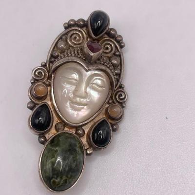 Lot of Sterling Silver & Costume Jewelry Pendants II