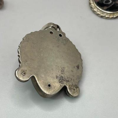 Lot of Sterling Silver & Costume Jewelry Pendants IV
