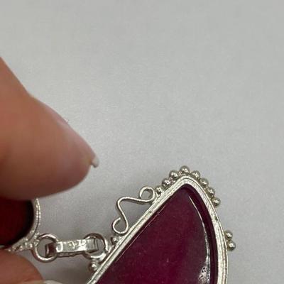 Sterling Silver Bracelet Set with Stones