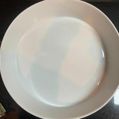 Lot of 3 White Porcelain Serving Dishes