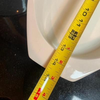 Lot of 3 White Porcelain Serving Dishes