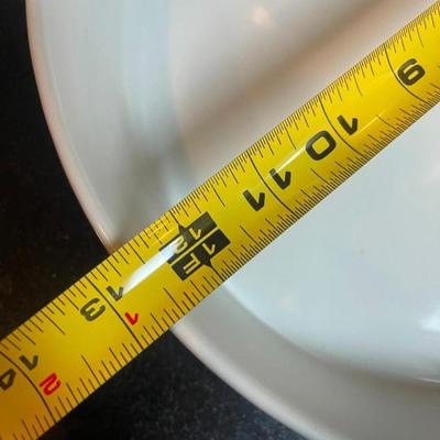 Lot of 3 White Porcelain Serving Dishes