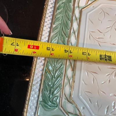Lot of Home Accents & Fitz & Floyd Serving Platter