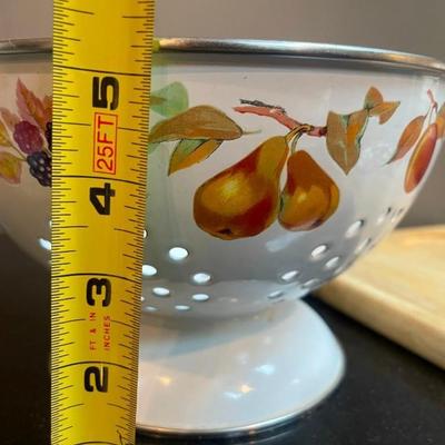 Georges Briard Cheese Board & Royal Worcester Evesham Porcelain