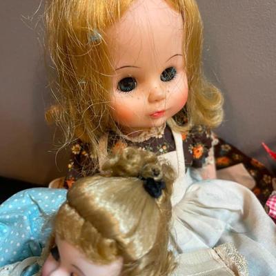 Lot of Vintage Madame Alexander Dolls