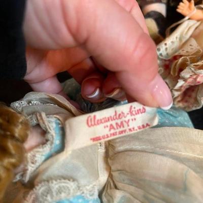 Lot of Vintage Madame Alexander Dolls