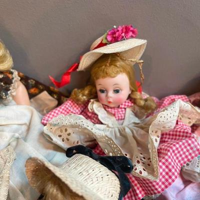 Lot of Vintage Madame Alexander Dolls