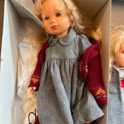 Lot of 3 Dolls by D'Azucar-Asi Collection, Made in Spain