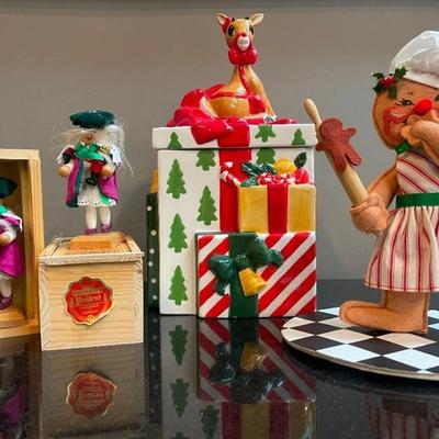 Lot of Christmas, Including Steinbach, Lenox & Annalee