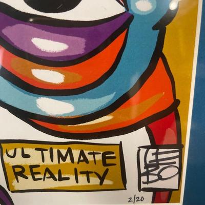David Le Batard, LEBO, Signed & Numbered Ltd Ed Serigraph