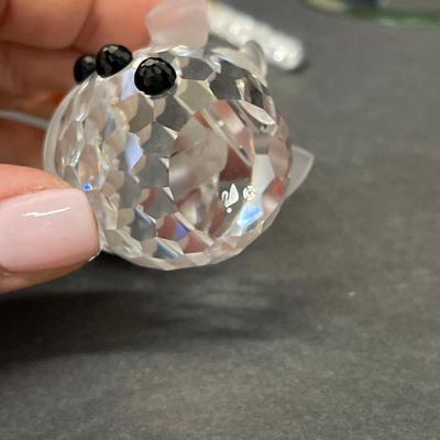 Swarovski Crystal Snowman with Original Box