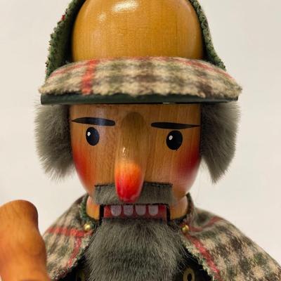 Vintage Steinbach Nutcracker, Sherlock Holmes