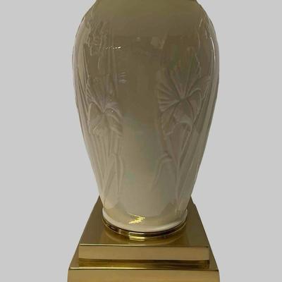 Lenox Ivory Porcelain Table Lamp