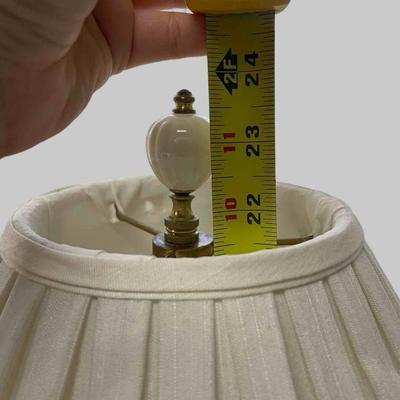 Lenox Ivory Porcelain Table Lamp