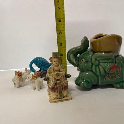 Lot of Assorted Chinese Porcelain & Resin Figurine