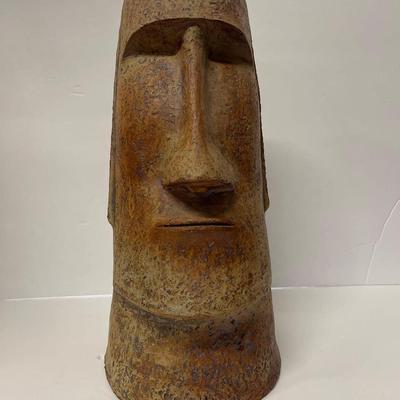Ceramic Easter Island Head by Dewitt