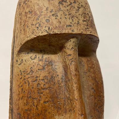 Ceramic Easter Island Head by Dewitt