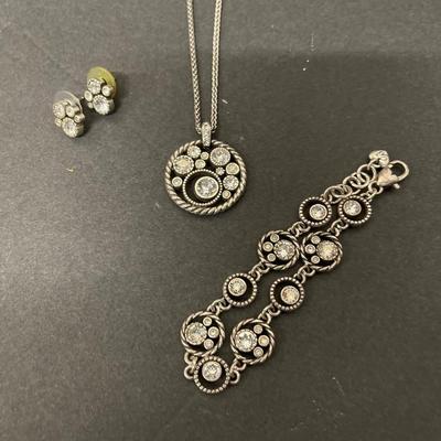 Brighton Silver Halo 3 Piece Set