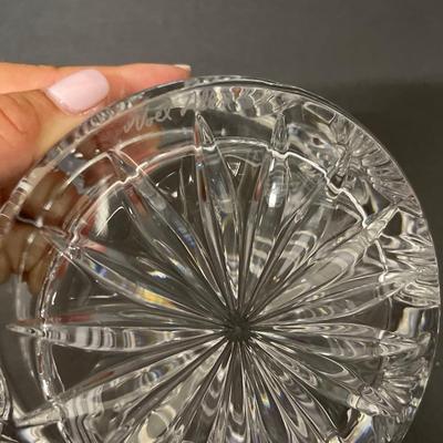 Waterford Millennium Collection, Noel Allen Crystal Champagne Bottle Coaster