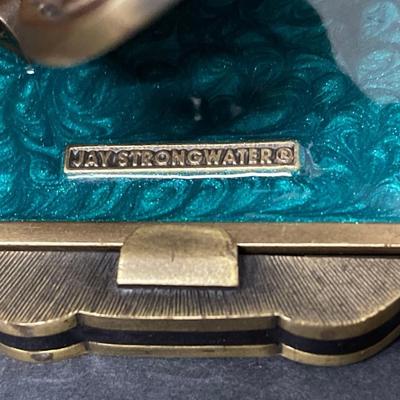 Jay Strongwater Mini Picture Frame with Swarovski Crystals