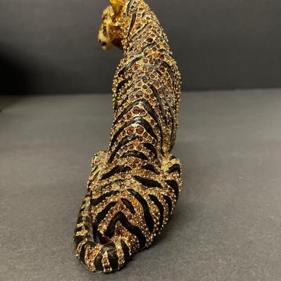 Jay Strongwater “Big Cat” Tiger Figurine