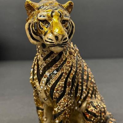 Jay Strongwater “Big Cat” Tiger Figurine